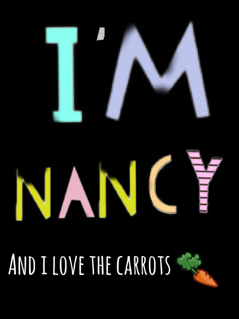 Love the carrots 