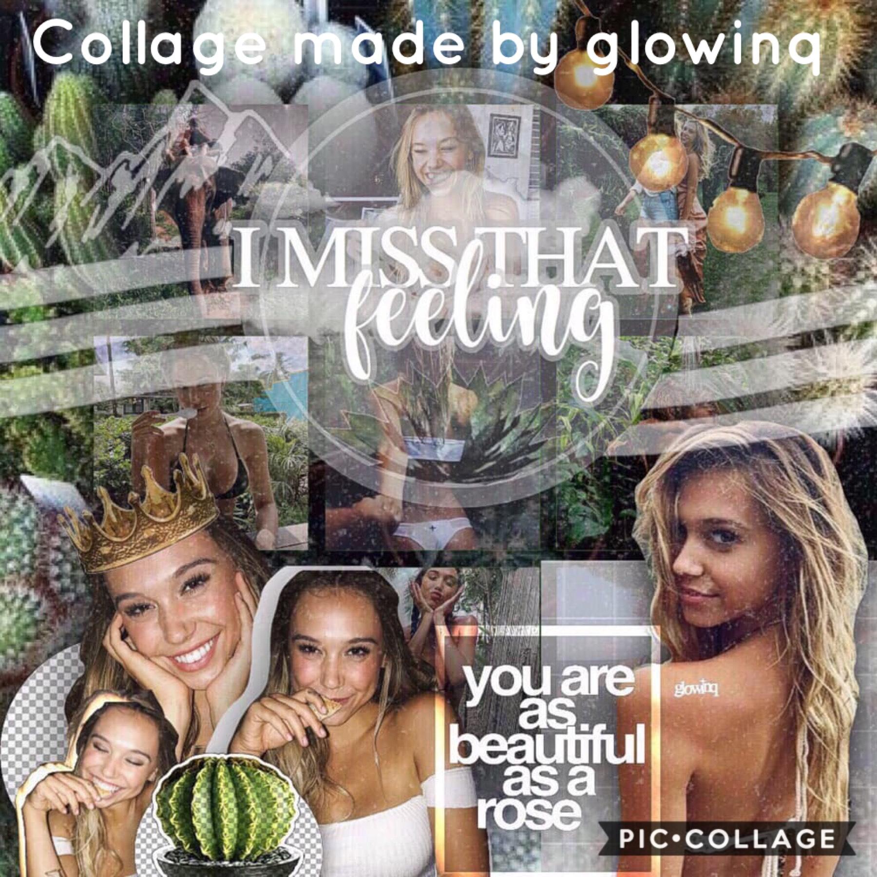 🌵⛰Tap🌵⛰...
This collage was made by glowinq!  She is so good at combining things together to make beautiful collages!  She only has 50 followers, so please go follow her!