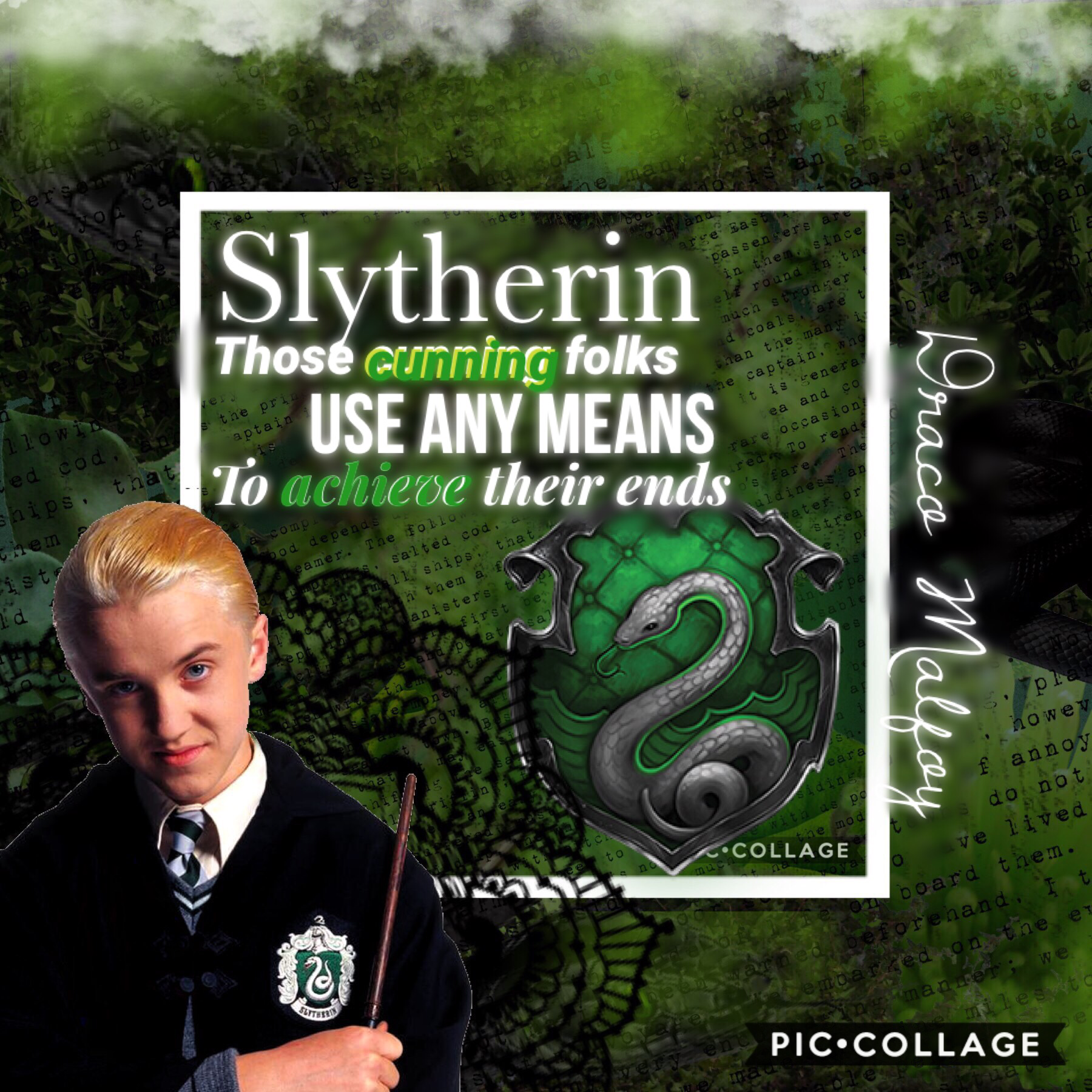 Guys I made a Slytherin oneeeee 😂 I rly have to stop procrastinating... I might log off for a while tmr tho :”