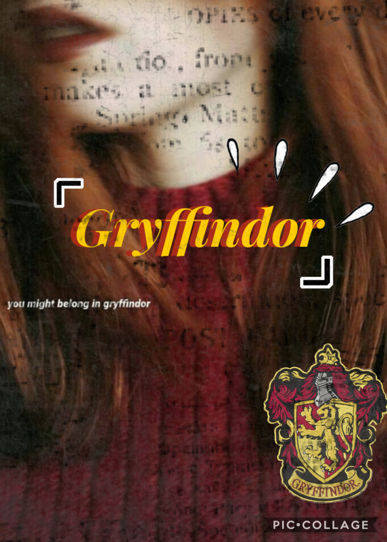 I haven’t posted in like a million years but here’s a Gryffindor aesthetic ❤️💛Comment what house I should do next!