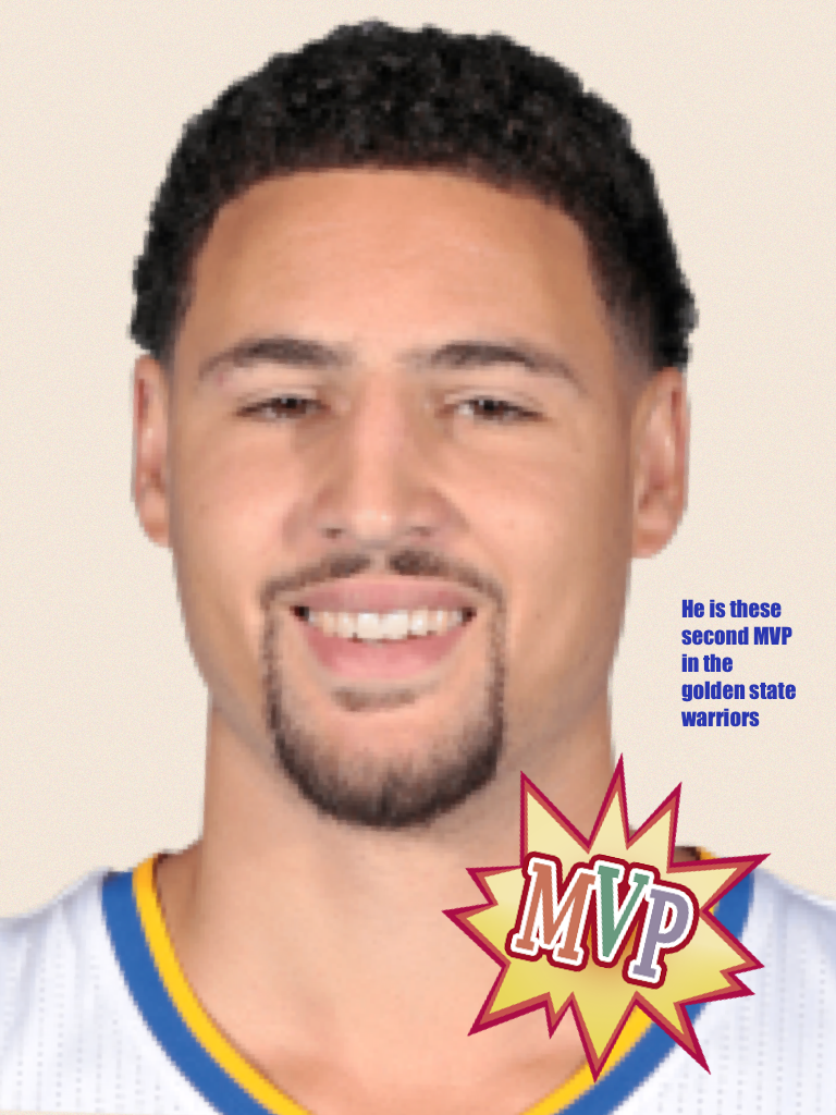 He is these second MVP in the golden state warriors 