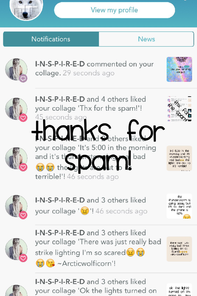 Thanks for spam!