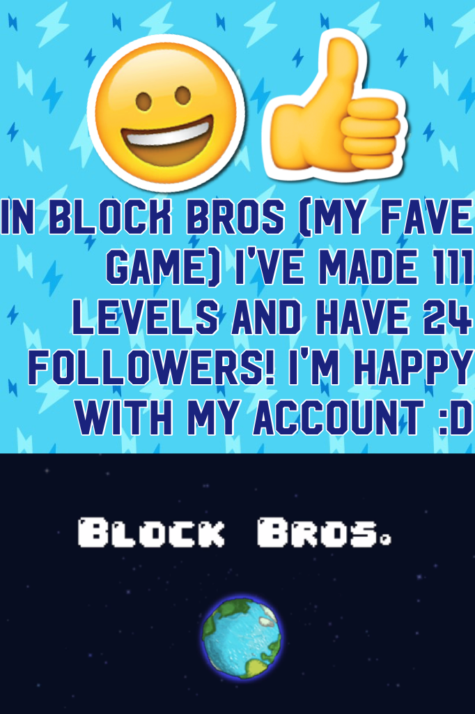 blockbros is a game were you play, make and explore levels. here's some information about it
