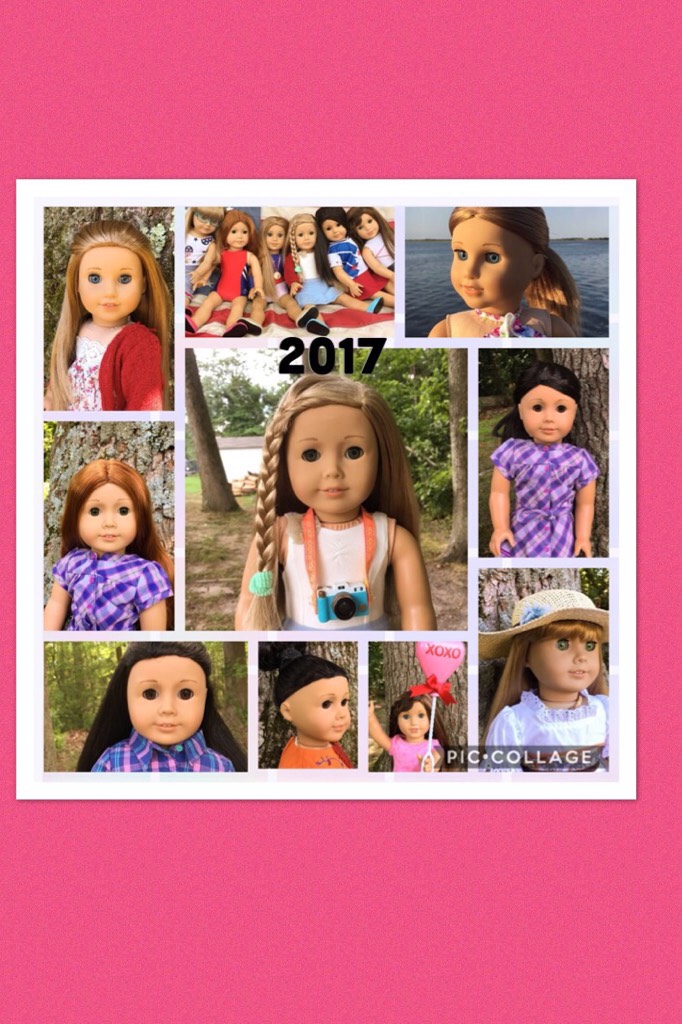 Happy New Year everyone! I had an amazing 2017 where I created a YouTube channel for my AmericanGirl dolls, and AmericanGirl responded back to me on Twitter and I can’t wait for what 2018 is going to bring.❤️