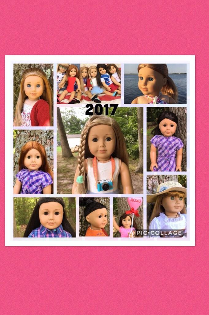 Happy New Year everyone! I had an amazing 2017 where I created a YouTube channel for my AmericanGirl dolls, and AmericanGirl responded back to me on Twitter and I can’t wait for what 2018 is going to bring.❤️