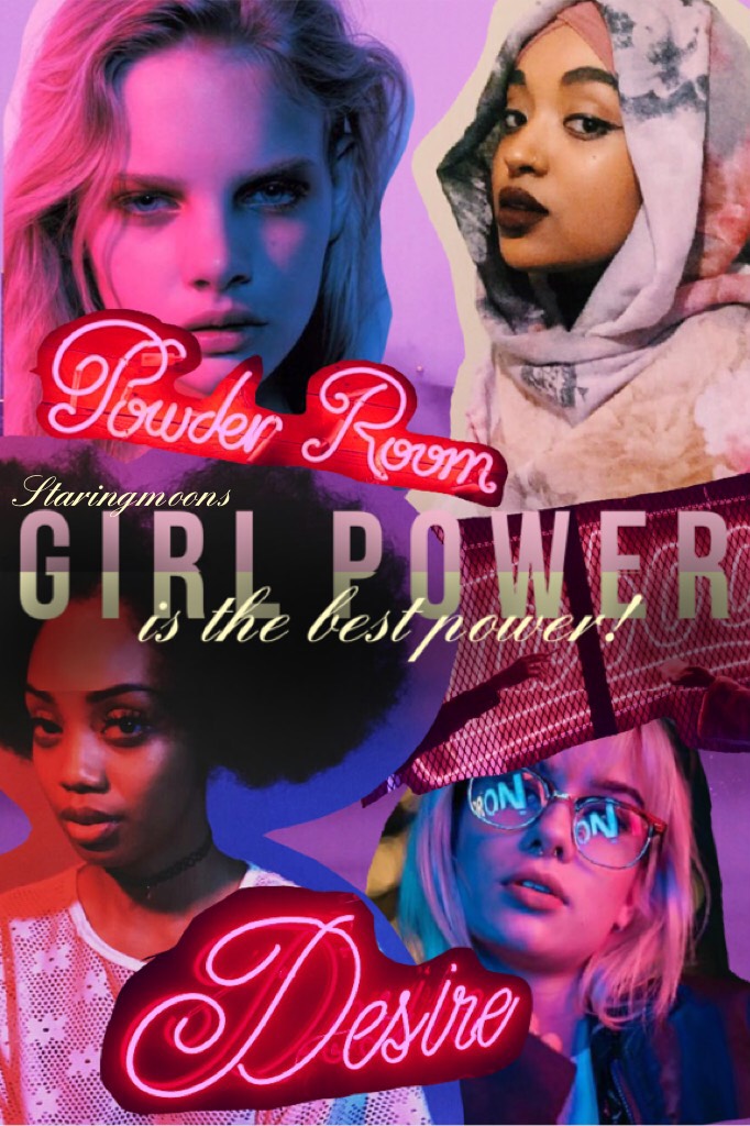 Here’s my collage for @la_boutique’s #GirlPower collab because I love the idea!🤩💖 I hope that Piccollage will feature the final result to spead awareness!💖