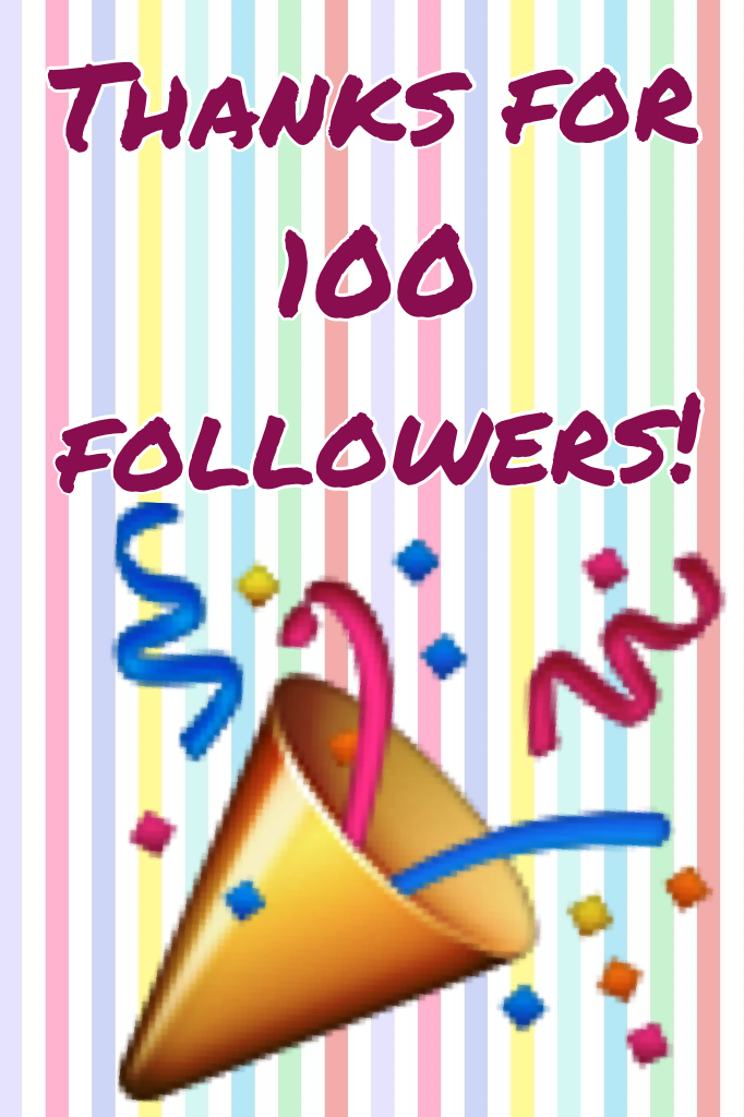 Tap


Wow this is amazing. 100 followers!