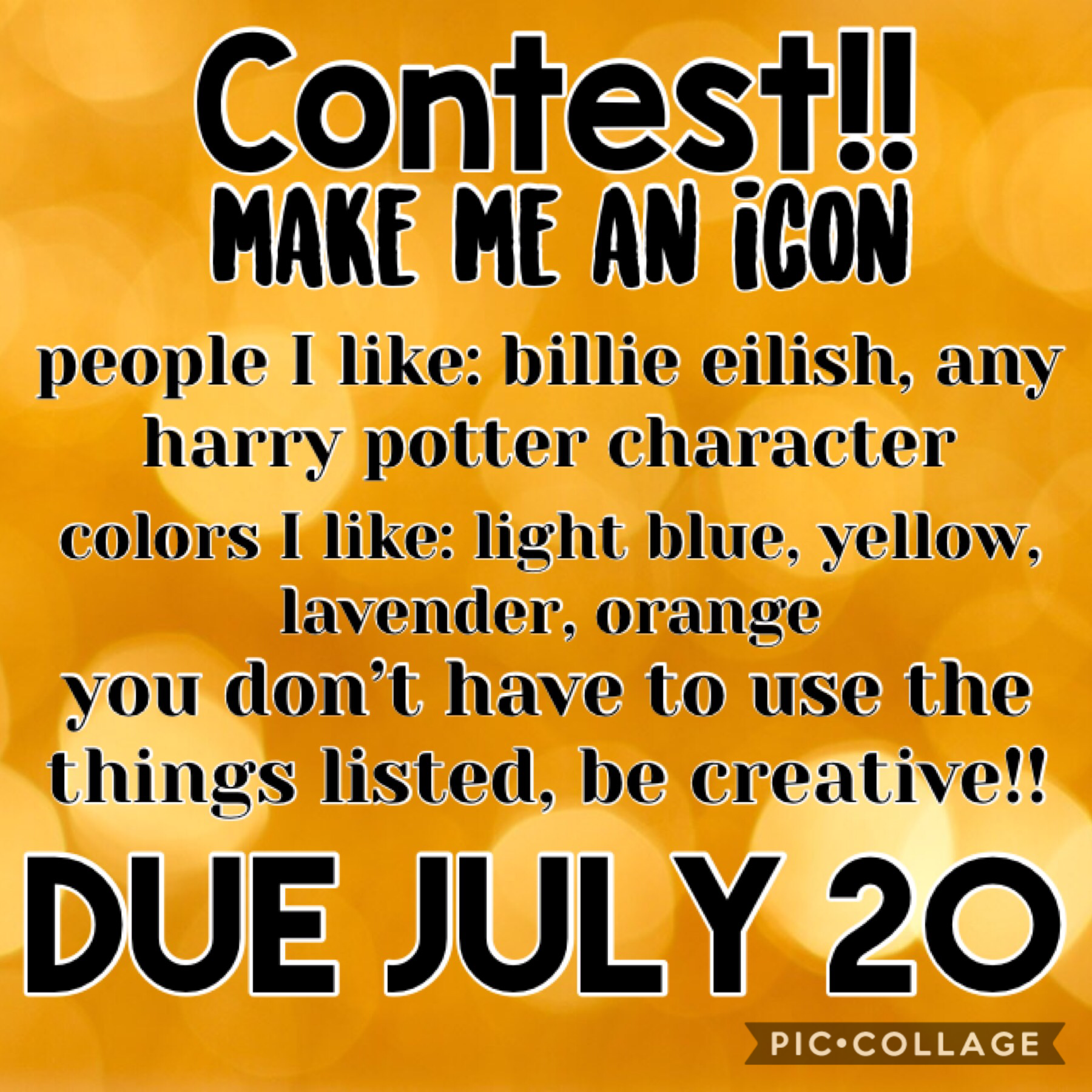 i like my current icon, but the most suggested contest was an icon contest. if i don’t like any entries more than my current icon, i will keep the current icon but still give my three favorites prizes. Prizes will be decided at the end of the contest. if 