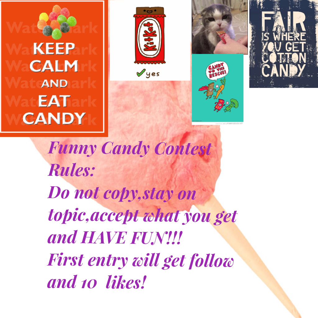 Funny Candy Contest
