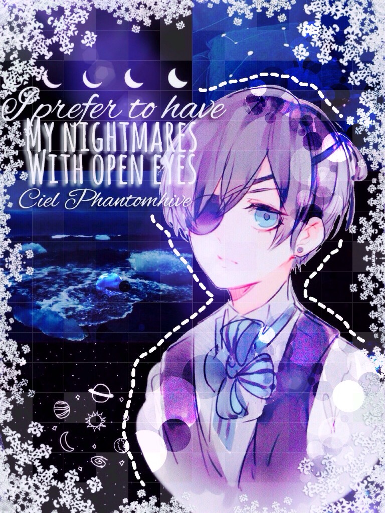 Character: Ciel Phantomhive👌 Anime: Black Butler🌟
Almost all of my followers are inactive... makes me so sad😭😭 I used to have so many more friends on here and I got so many likes and comments.