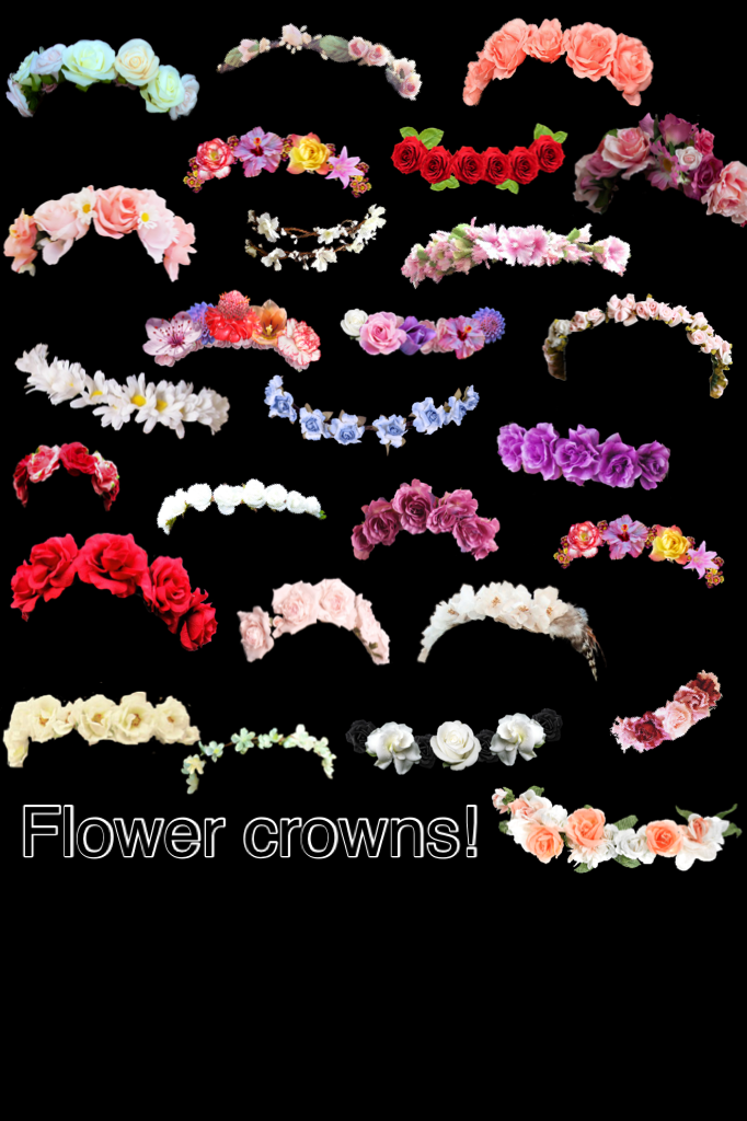 Flower crowns!