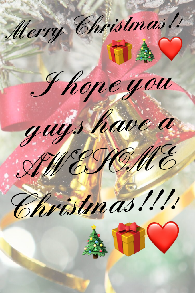 Merry Christmas!!!!🎄🎁❤
