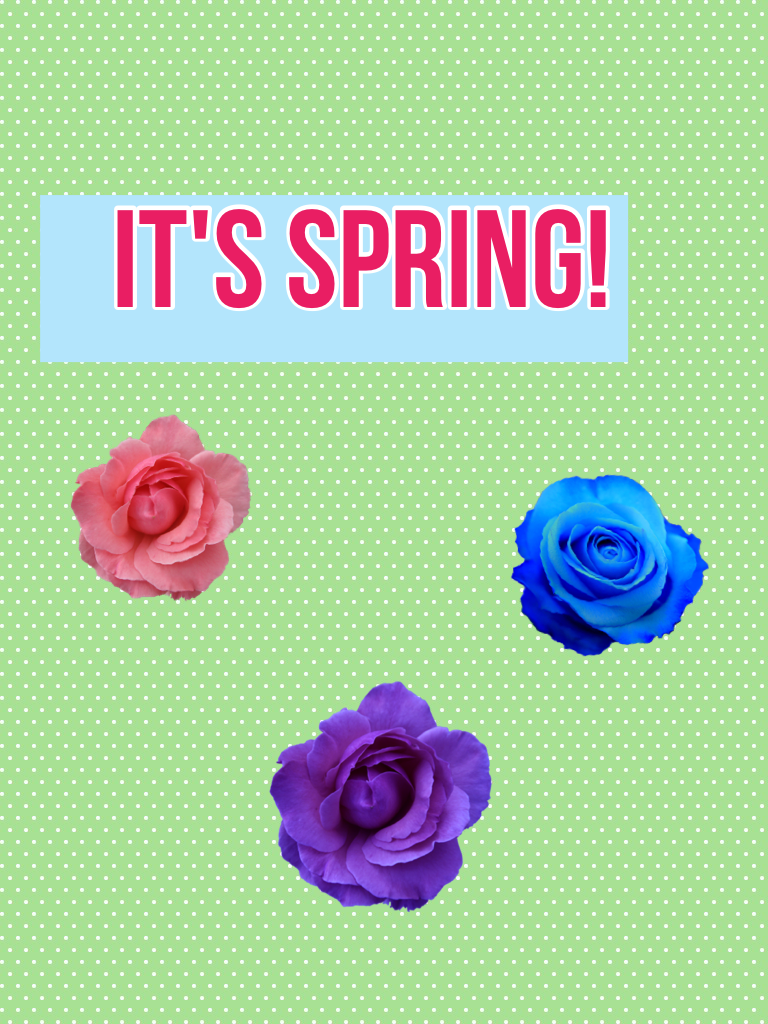 It's spring!