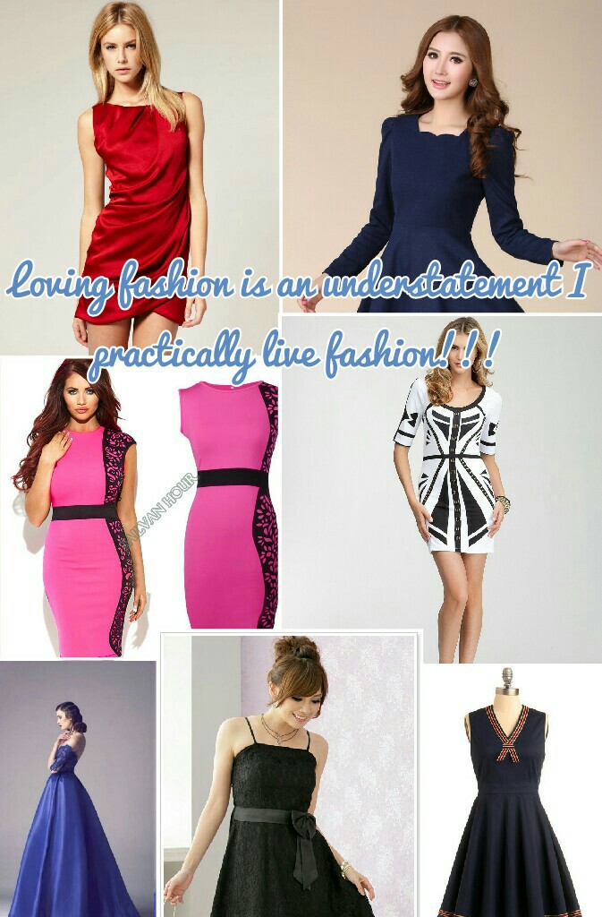 Loving fashion is an understatement I practically live fashion!!!😍😘