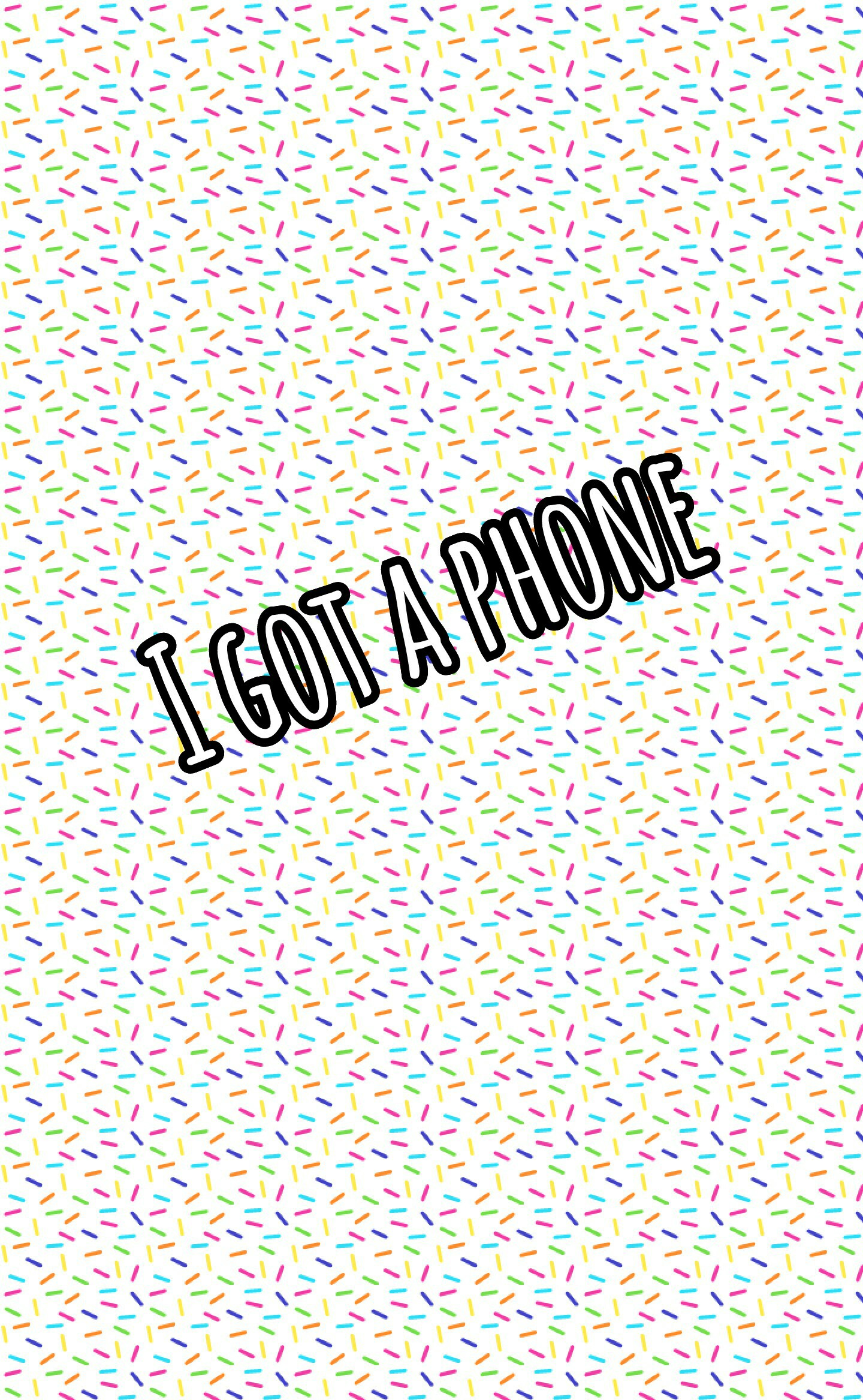 I got a phone