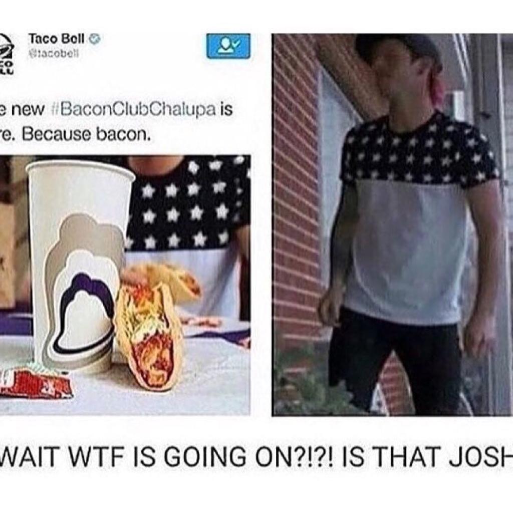 😂👏🏻josh and Tyler and their Taco Bell❤️
