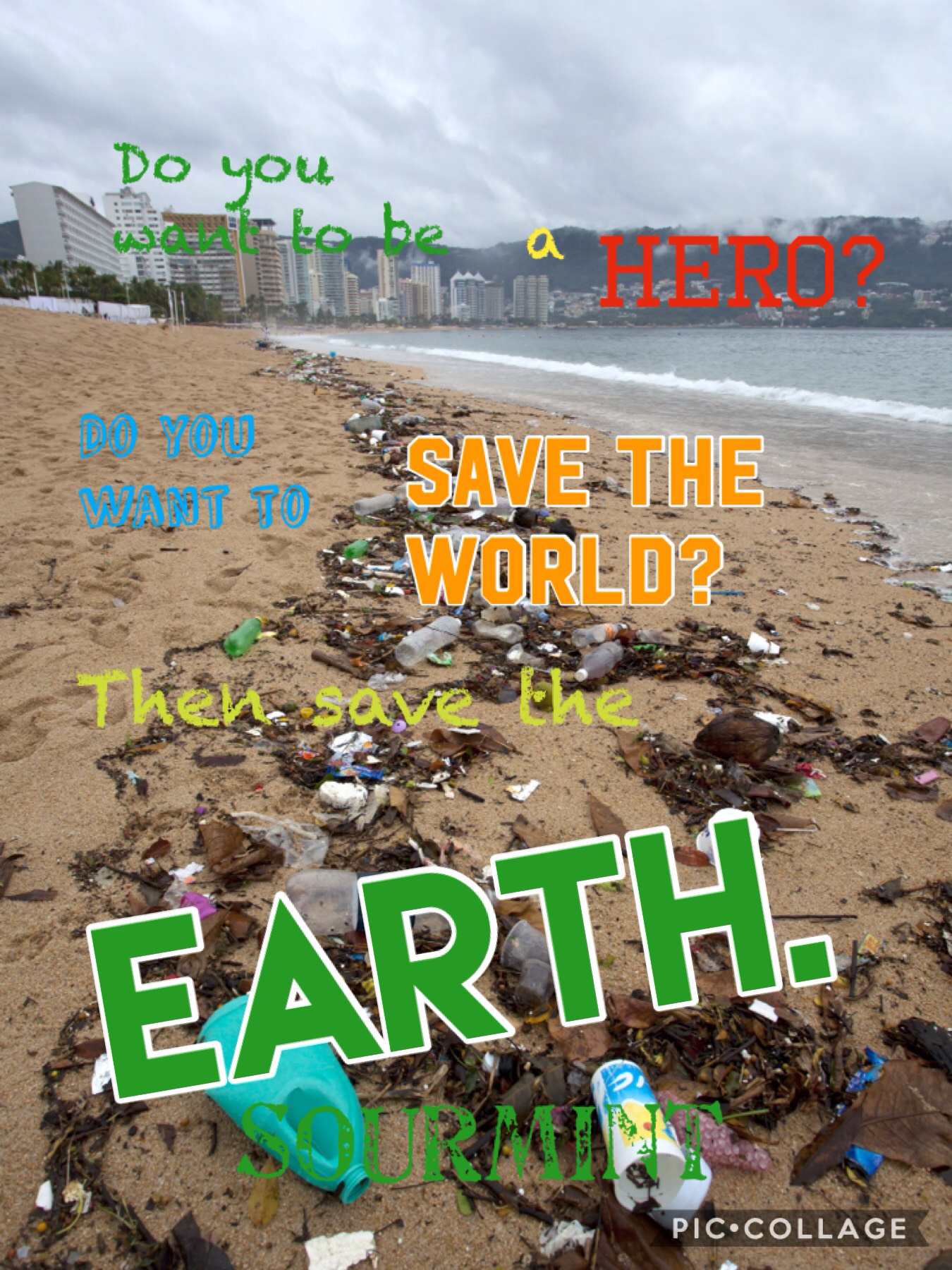 Save this planet! 🌎🌎🌎🌎