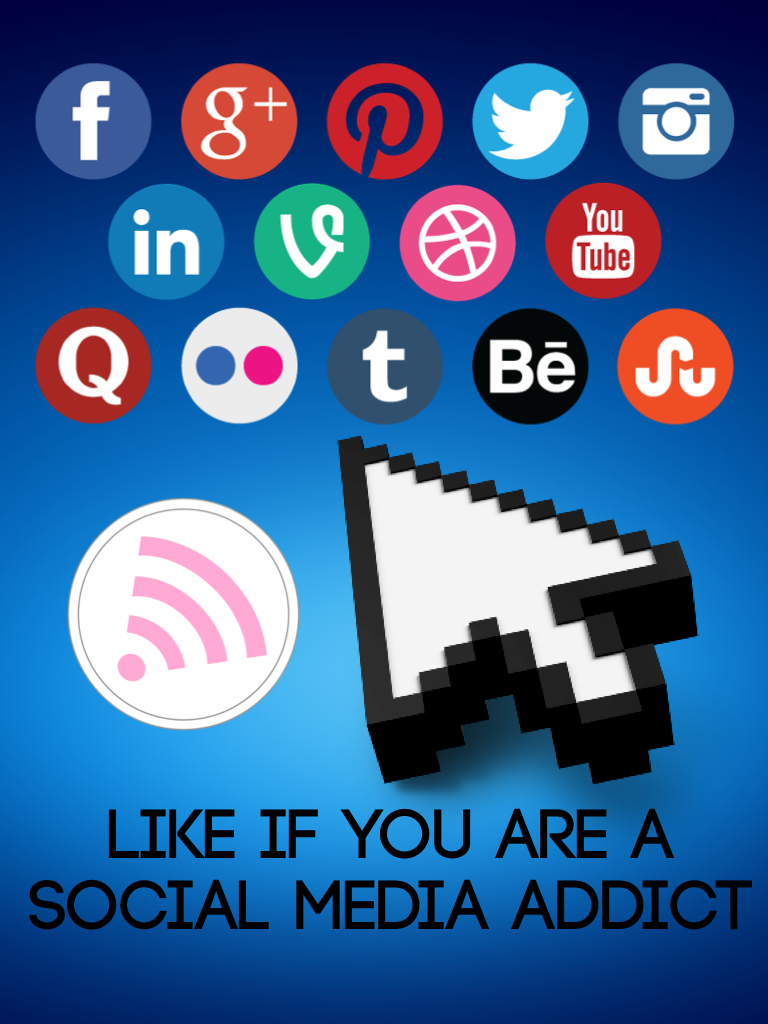 LIKE IF YOU ARE A SOCIAL MEDIA ADDICT
