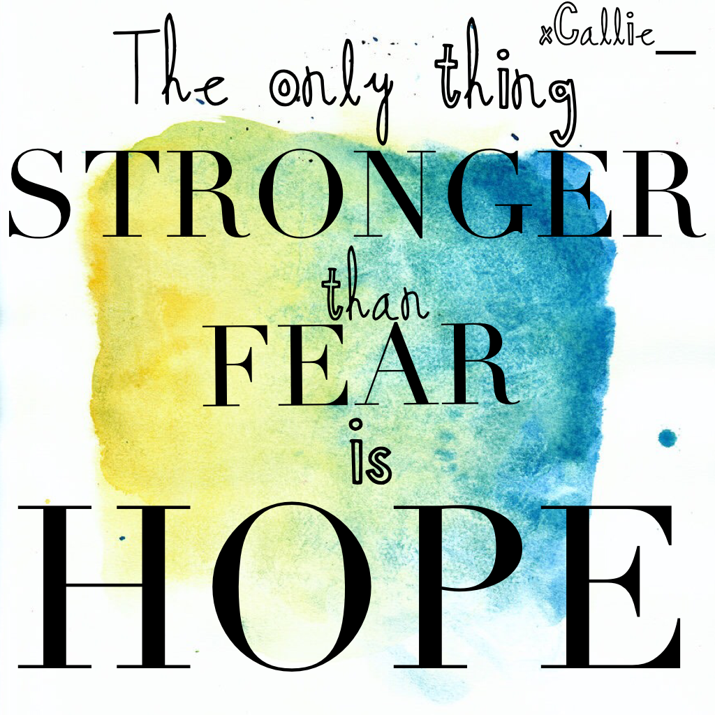 Stay hopeful 🙏🏻