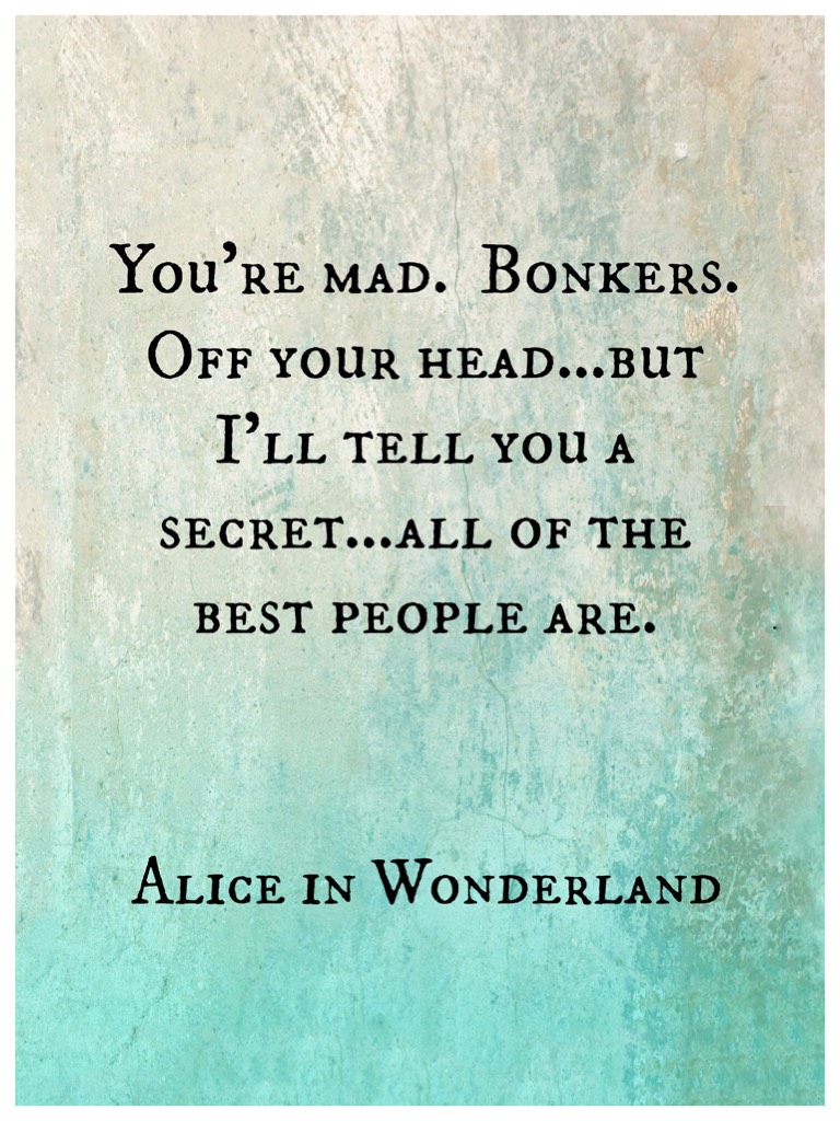 I LOVE Alice in Wonderland!!