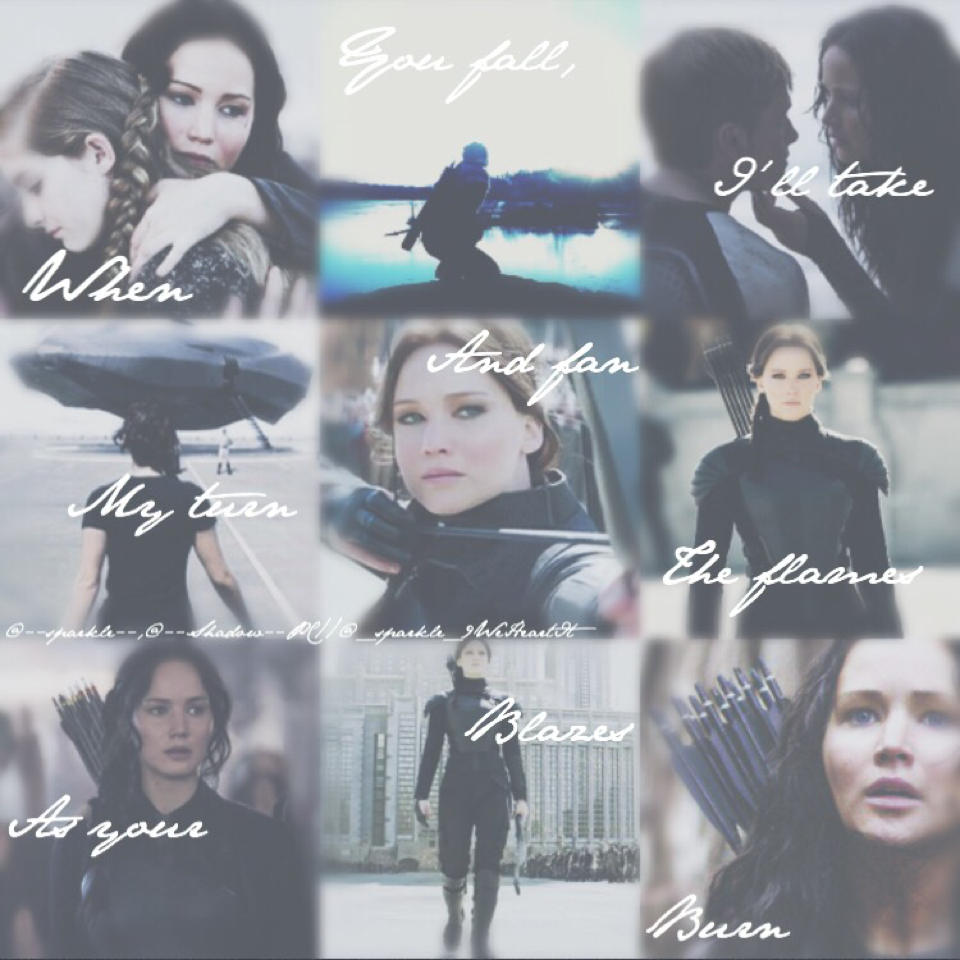 Burn It Down -- Katniss