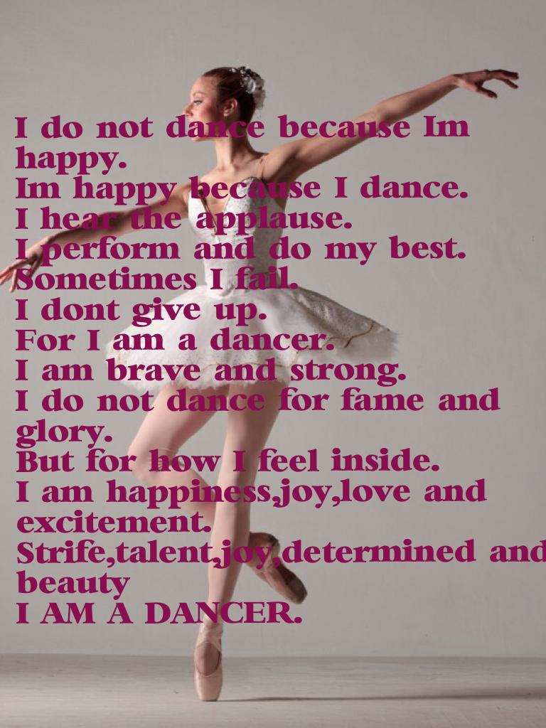 IM A DANCER
