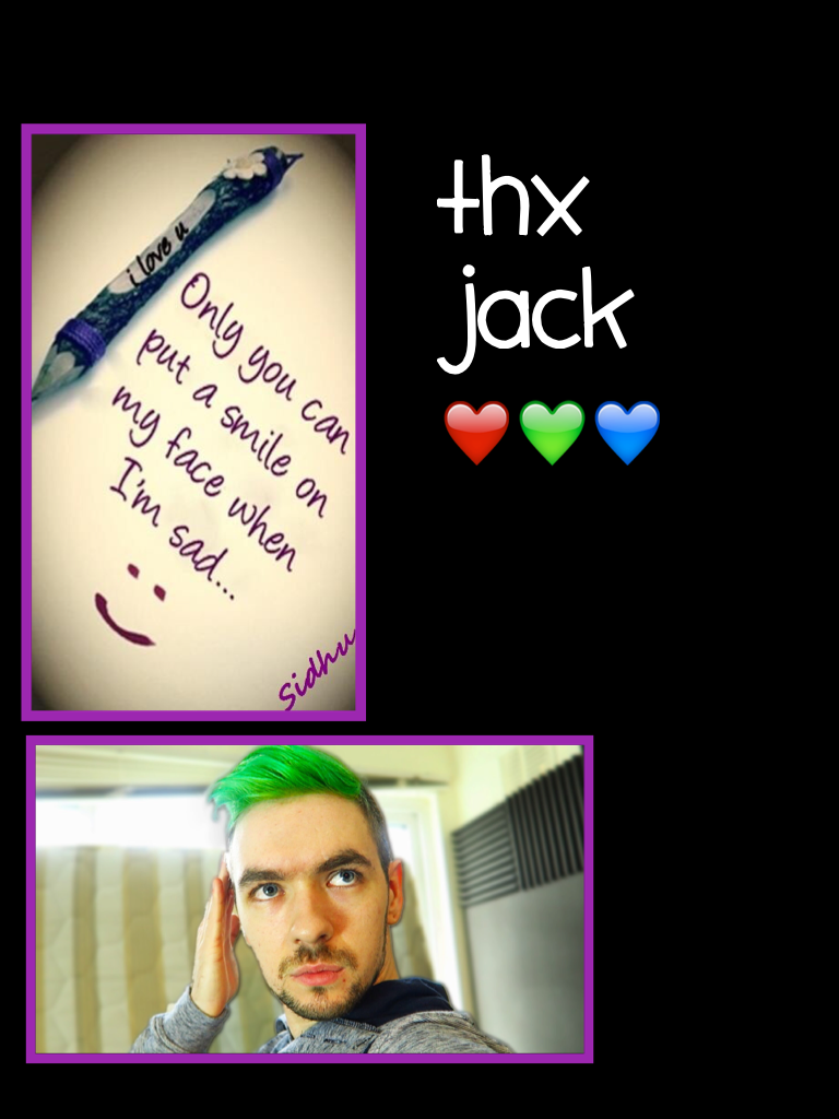 Thx jack ❤️💚💙