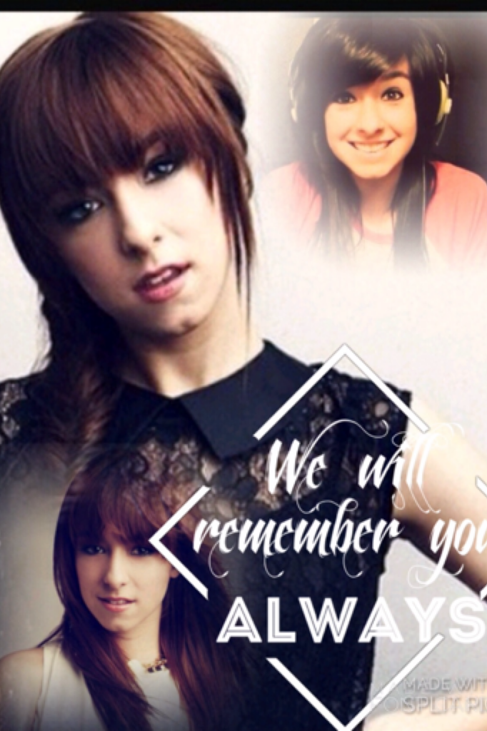 ✨Christina Grimmie💙 We will Always remember you❤️