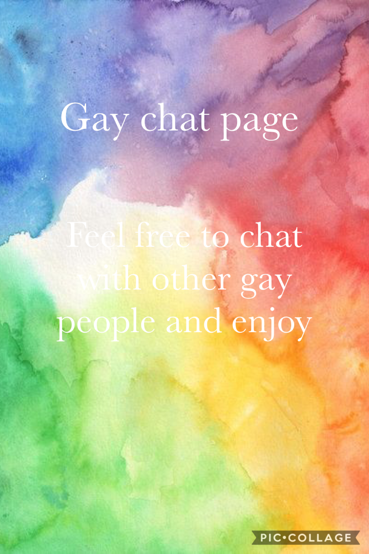 Gay chat page 