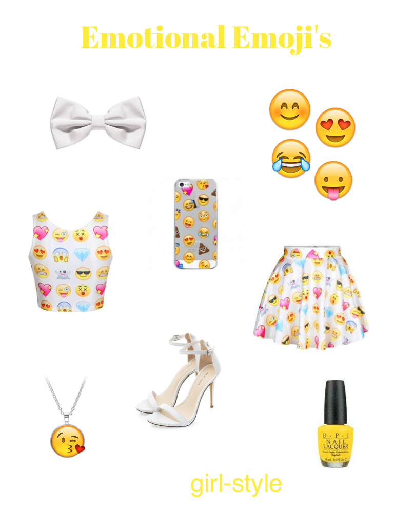 Emotional Emoji's Inspired Outfit 