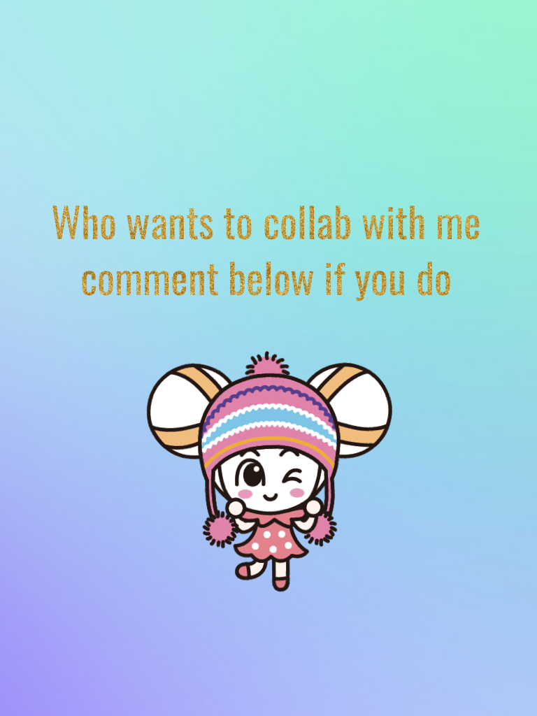 Who wants to collab with me comment below if you do