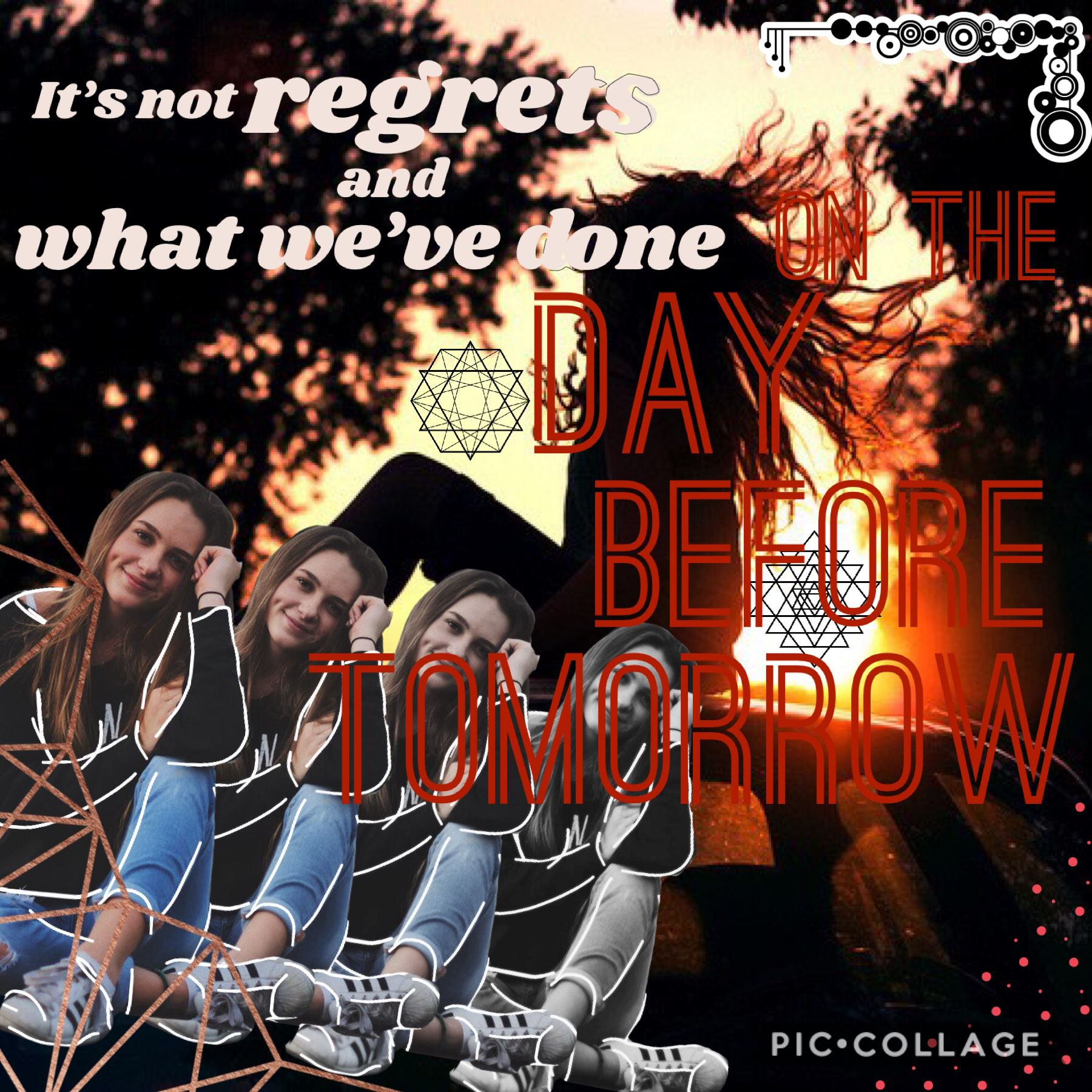 ⚜️Tap⚜️
Hello! This is actually song lyrics! Song: A Day Before Tomorrow 
{…………i don’t know if i can keep up…………}