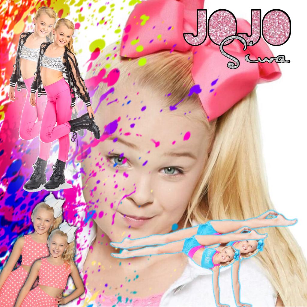 Jojo with the bow bows