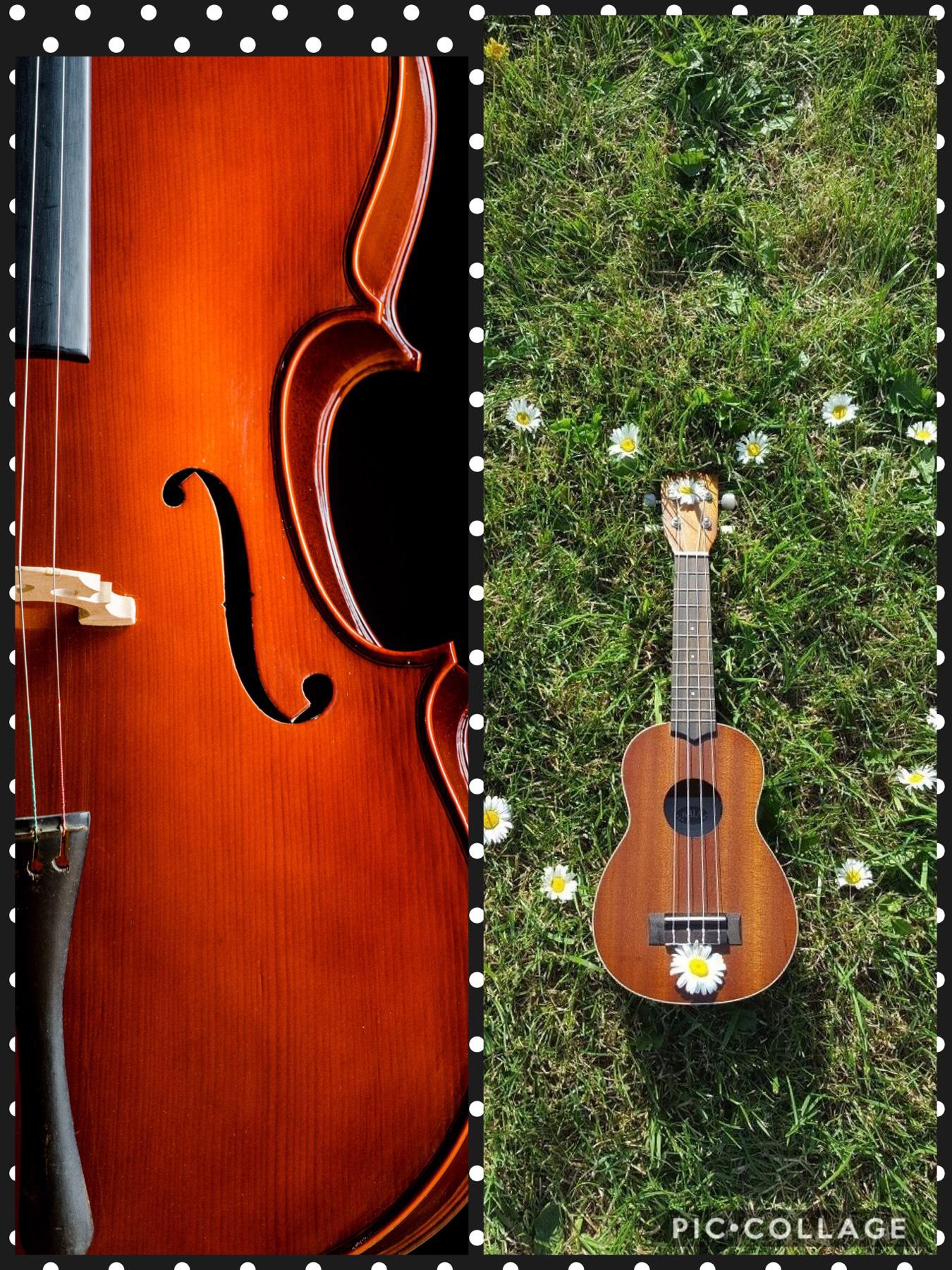 Music is life❤️🎶🎵 😉Besides gymnastics😉 #cello #ukulele