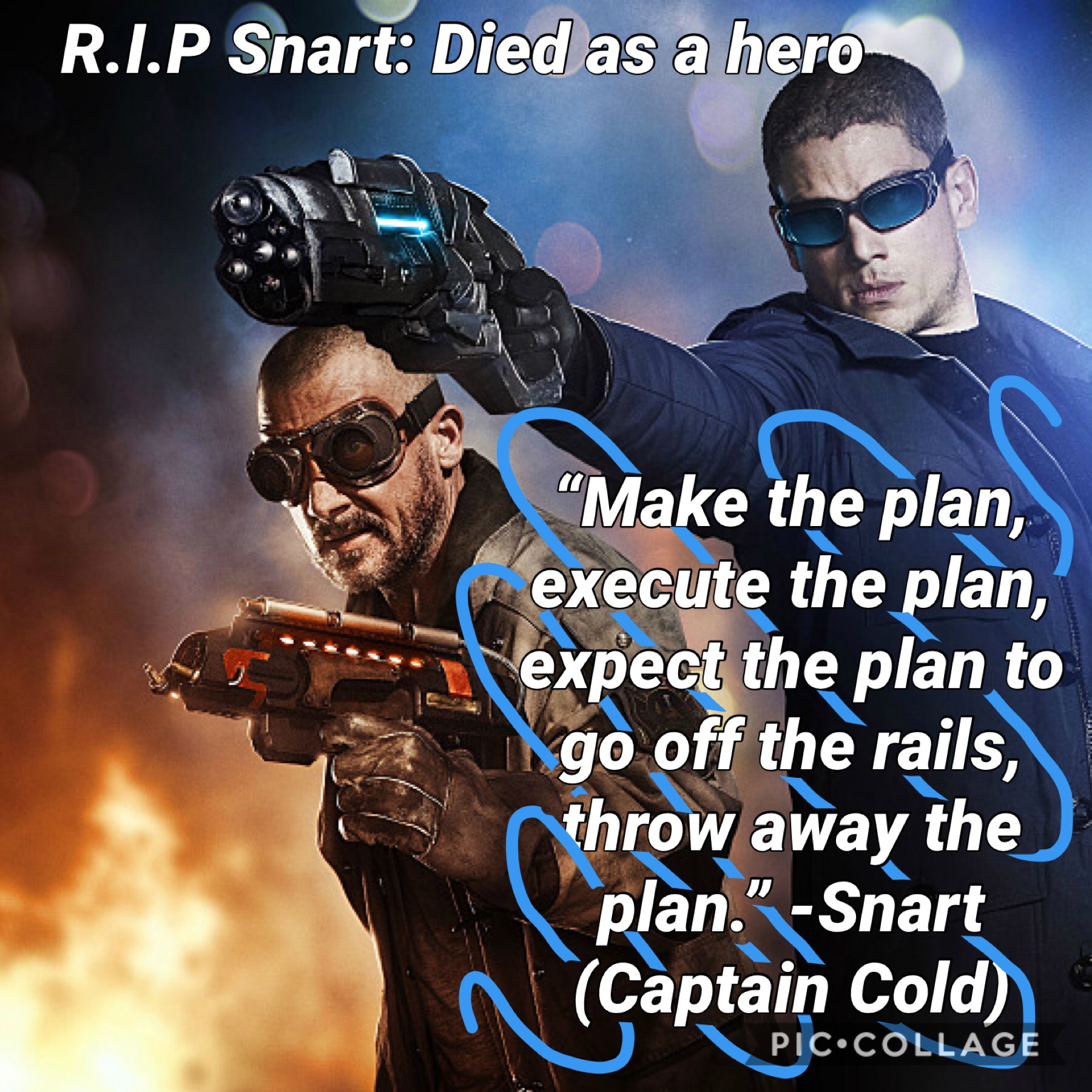 #CaptainCold #Snart #Villain #Hero #Friend #Thief 