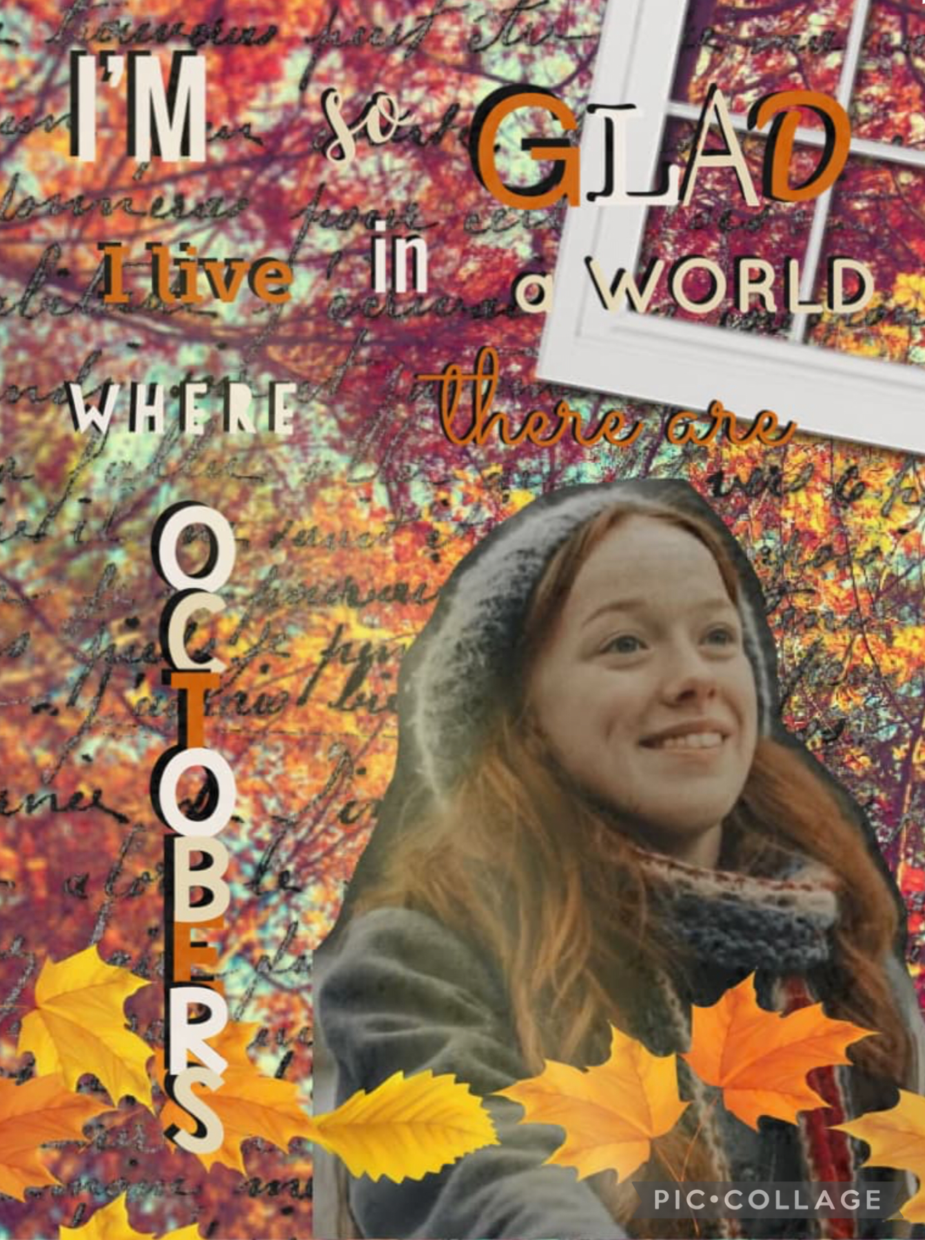 🍂TAP🍂
Collab with Breathin_Dreams
🍂Autumn aesthetic collage🍂
Quote from “Anne of green gables”
