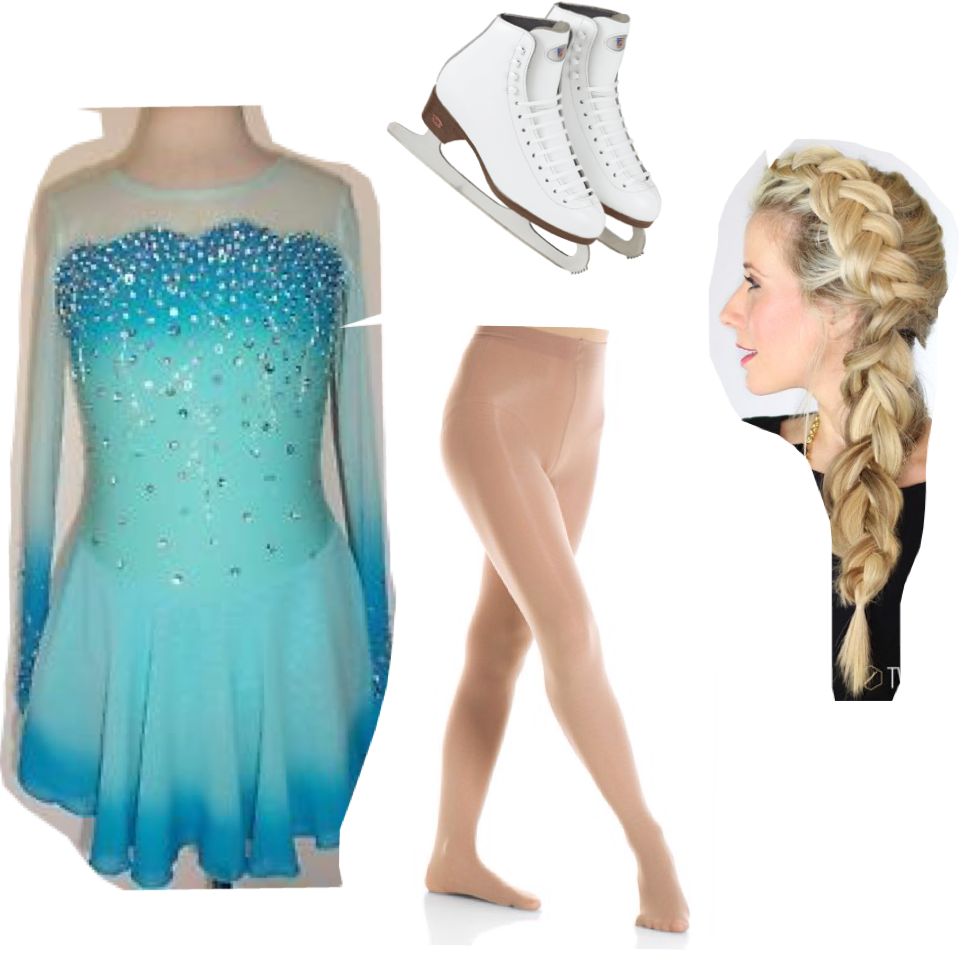 Elsa's ice Skating outfit!