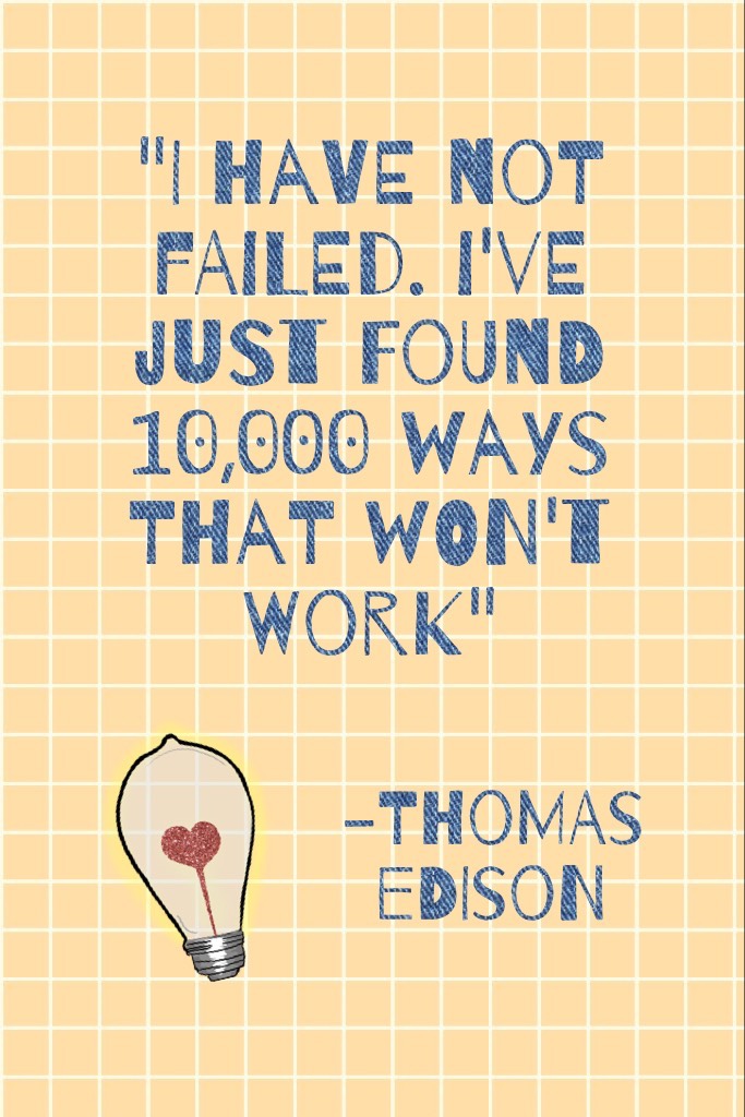 Quote from Thomas Edison 