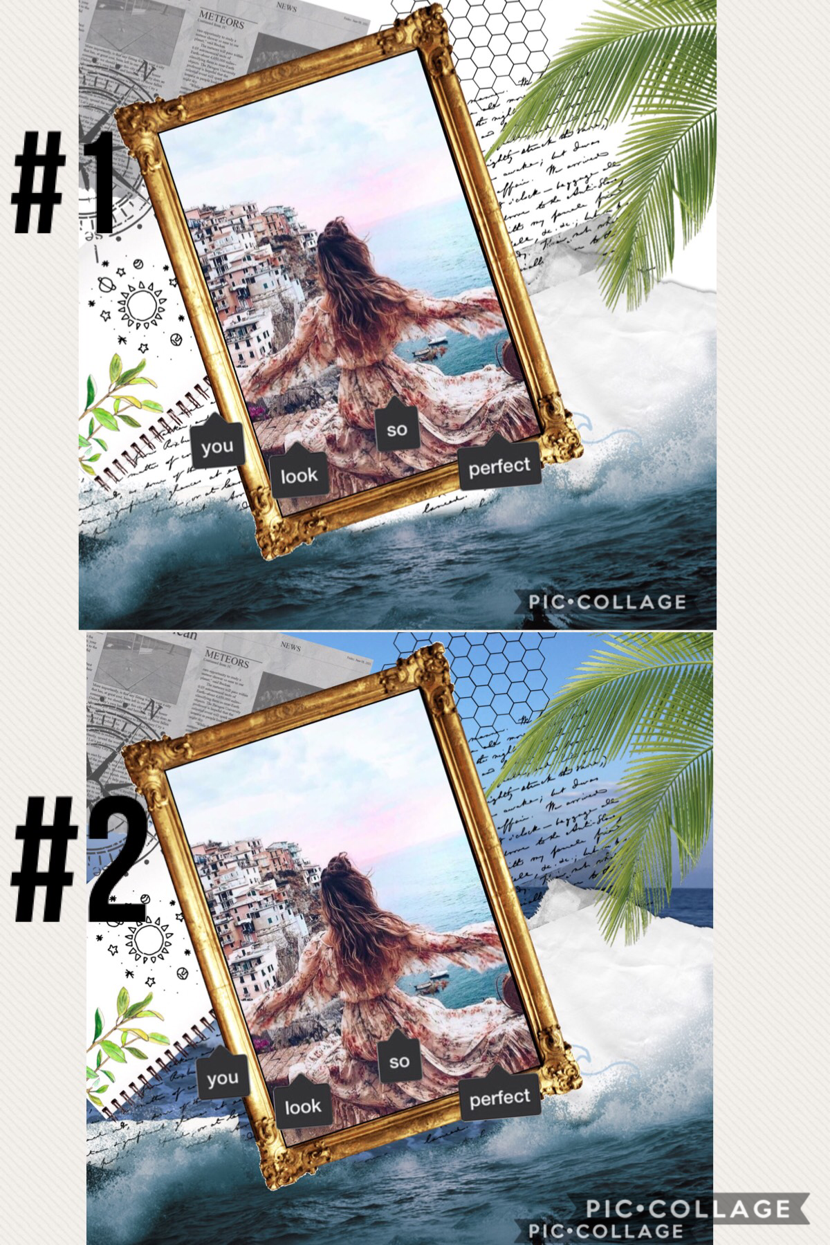 TAP 4 A POLL
Okay, so I made this today and it is NOT my style but I wanted to see what you guys think. So comment below should I post #1, #2, or not post it at all. (The difference between the two is 1 has a white BG & 2 has a ocean BG) So comment below!