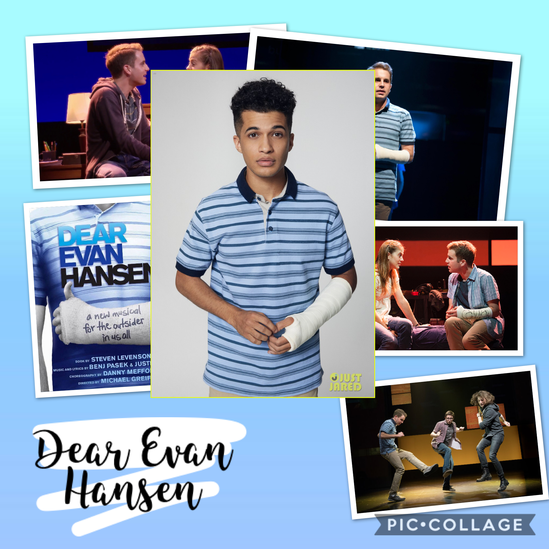 Jordan Fisher (Holden form Liv and Maddie) is going to play Evan Hansen on Broadway!!!