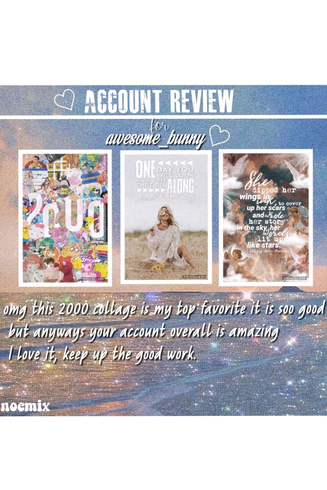 account review #2 

sorry these are taking so long