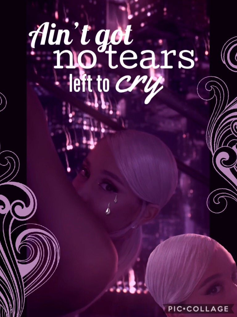 🌈Tap💧
Ain’t got no tears left to cry 🙃 Have you heard my Queen Ari’s new song yet? Go check it out now!!! ✨💕