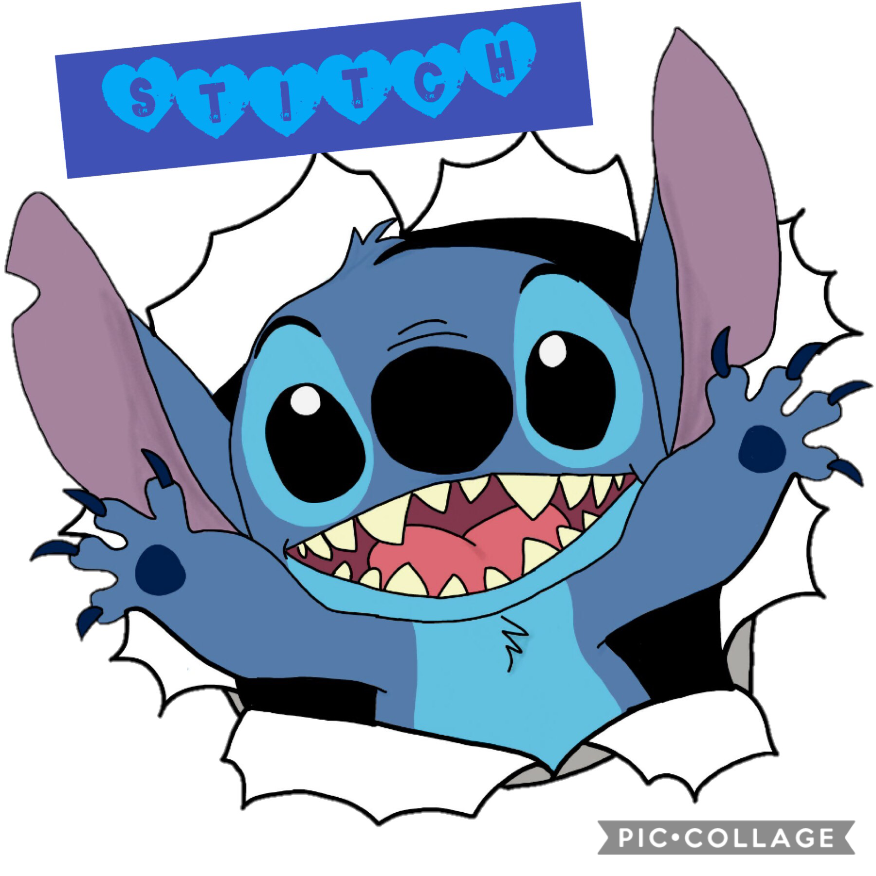 Stitch is sooo cute