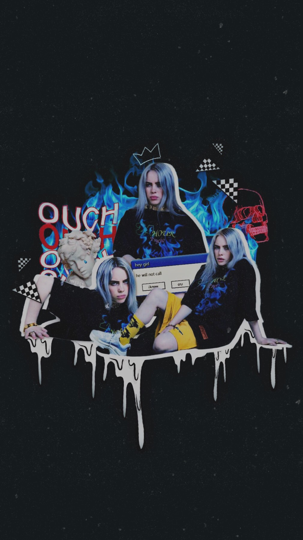 🌙 / Nov. 29, 2019

niece asked for a black & blue lockscreen.. i hope this will suffice!

image: billie eilish