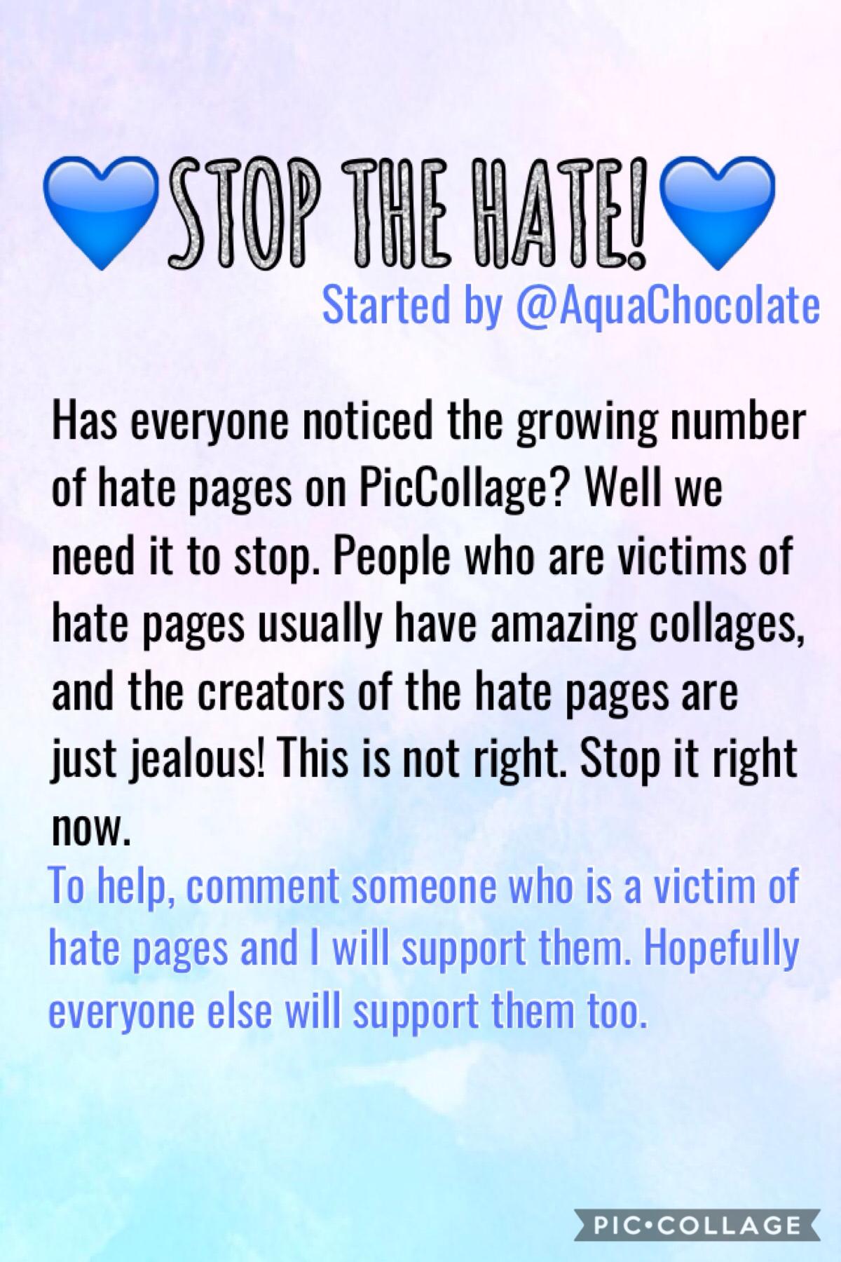 #Stopthehate TAP
Plz repost, comment and spread the word to eceryone