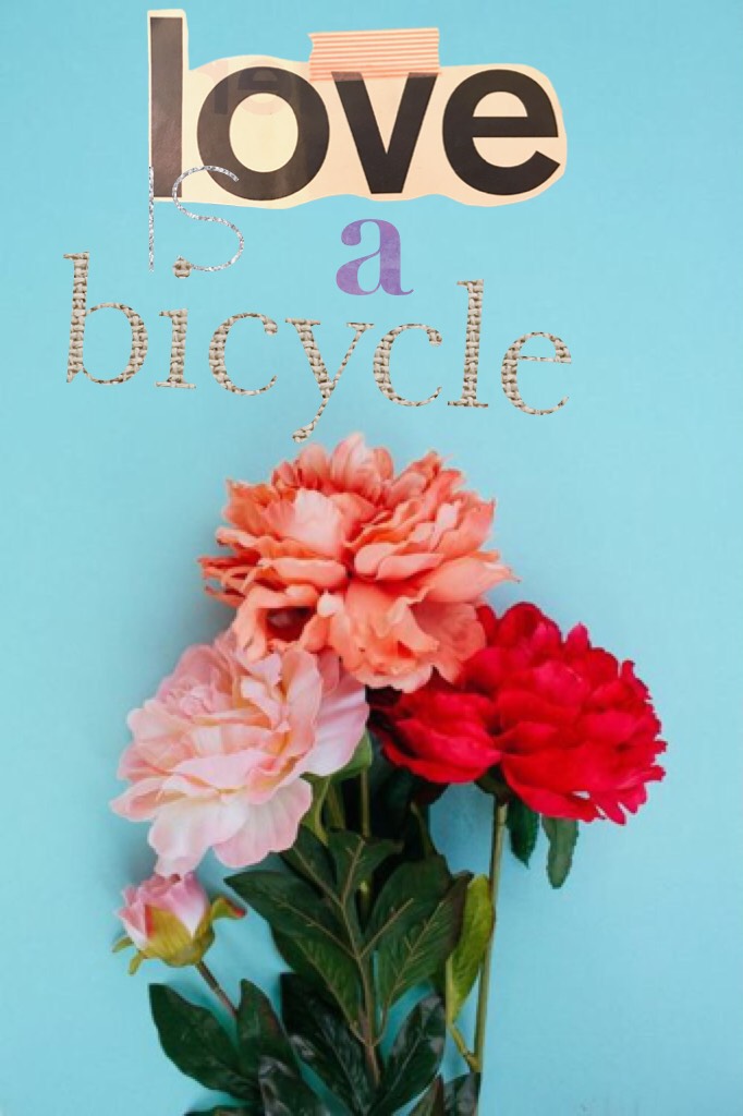 Love is a bicycle