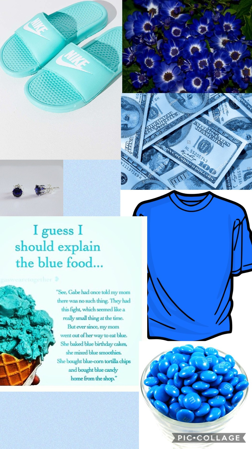 Blue stuff 💎🥶🧤