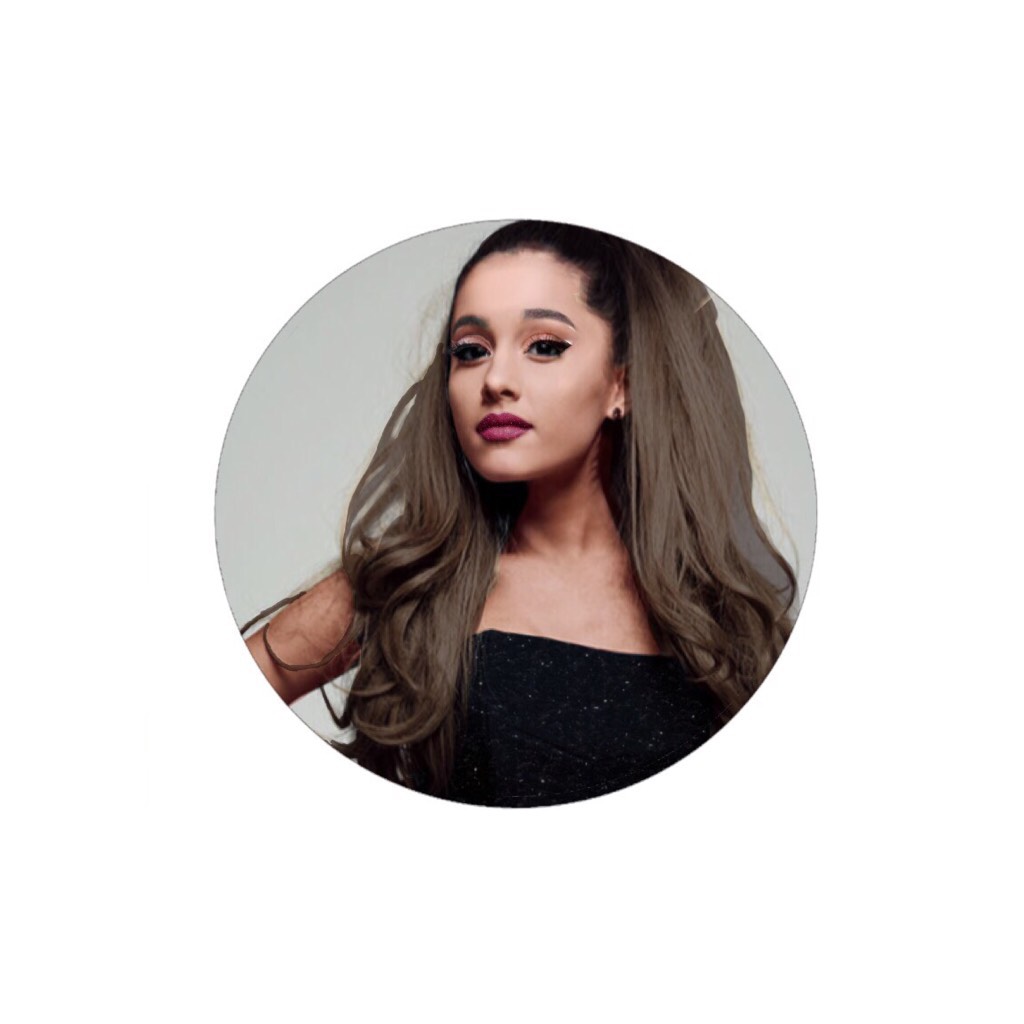 So here's the edit I made of Ariadne Grande in a cover photo - this can be used for any fan accounts if u just add text on the front! X