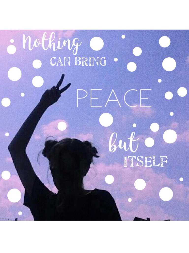 Peace! ✌🏻