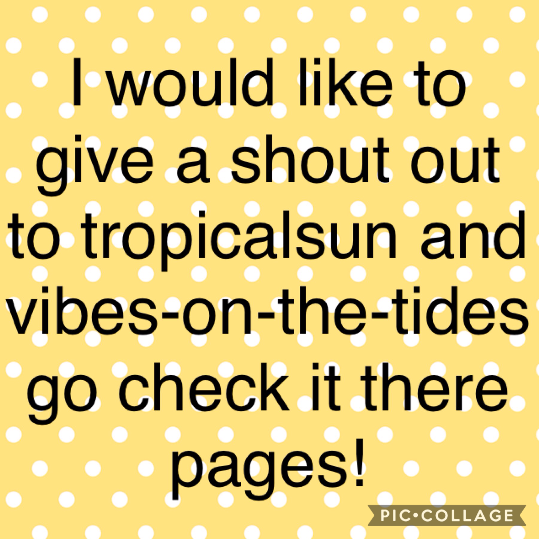 Go check out tropicalsun's page and also vibes on the tides